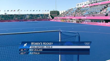 Олимпийски игри 2012 - Хокей на трева жени Нова Зеландия - Австралия група В