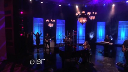 Demi Lovato - Skyscraper [ live on Ellen ]