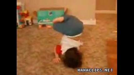 Baby break dance video clip 