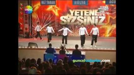 Таланти на Турция - Yetenek Sizsiniz Turkiye - Break Dans Grupa Гравитация