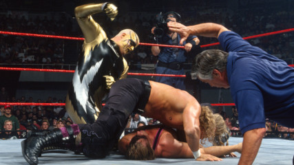 Owen Hart vs. Goldust vs. Triple H - Triple Threat Intercontinental Championship Match: Raw, June 23, 1997