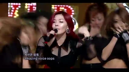 Clover - La Vida Loca ~ Inkigayo (10.04.11) 