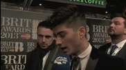 Brit Awards 2013_ One Direction Red Carpet Interview With Capital Fm