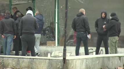 Фенове на ЦСКА вече се събират на "Армията"