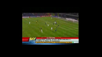 Inter Milan vs Chelsea 2 - 1 highlights 