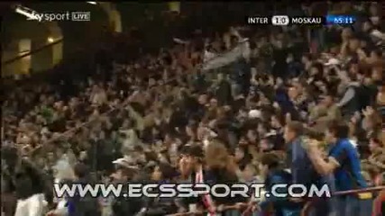 Inter Milan vs Cska Moscow Live - March 31 2010 Uefa Champions League 