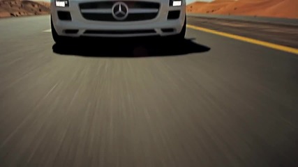 Реклама на Mercedes Sls Amg Roadster със Roger Federer