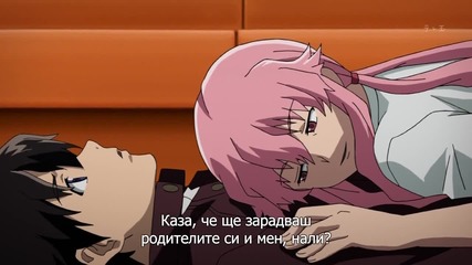 Mirai Nikki - 19 Bg subs