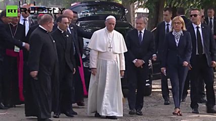 Pope Francis Visits Auschwitz-Birkenau Concentration Camp