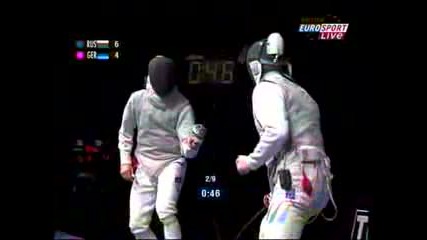 European Mens Foil Team Final 2007 - Bout 2