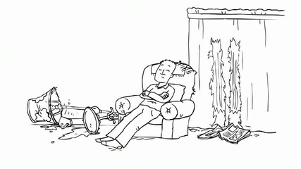 Simon's Cat 'fly Guy'