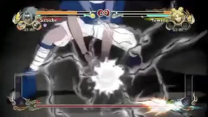 Naruto Ultimate Ninja Storm - Sasuke vs. Temari