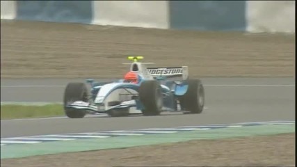 Michael Schumachers First Race Test - On Track 