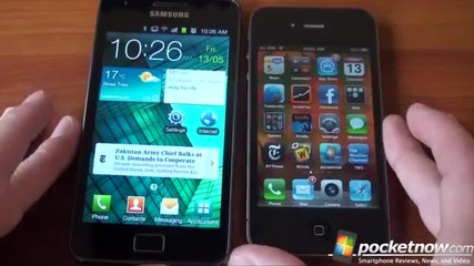 Galaxy S Ii vs. iphone 4