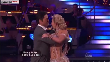 Dancing With The Stars Us - Куикстеп - Donny & Kym 