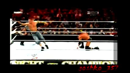 Night Of Champions 2009 - Randy Orton Vs John Cena Vs Triple H **mv**