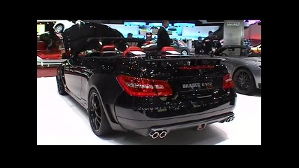 Brabus 800 E V12 Cabrio Geneva 2012