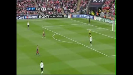 Барселона-манчестър Юнайтед 28.05.2011 първо полувреме част 2