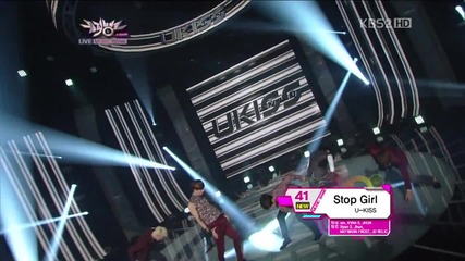 U-kiss - Stop Girl @ Music Bank [05/10/12]