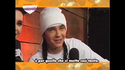 Bill & Tom Kaulitz on Speedy News 08.02.2010