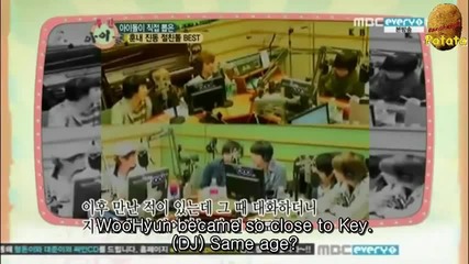 [eng] Weekly Idol - Key & Woohyun ( Infinite ) 6th of June