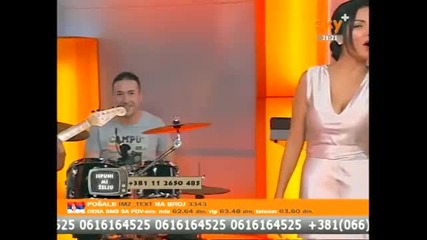 2014 Tanja Savic i Milos Brkic - Ko na grani jabuka (live) - Tv Sky Plus 2014