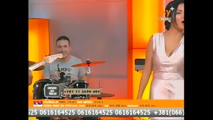 2014 Tanja Savic i Milos Brkic - Ko na grani jabuka (live) - Tv Sky Plus 2014