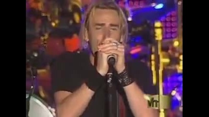 Nickelback - Animals (vh1 Live And Loud) New! 