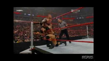 WWE Батиста Срeщу Ренди Ортън - Armageddon 2008