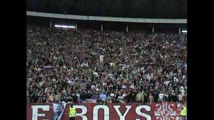 Zvezda - Dinamo Tbilisi 5 2 - navijanje 