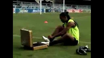 ronaldinho touch of gold