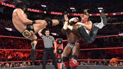 Titus Worldwide vs. Dolph Ziggler & Drew McIntyre: Raw, April 23, 2018