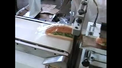 Машина за опаковане на сандвичи и закуски с дискретно действие - ф. Хранпак 