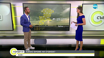 Прогноза за времето (08.08.2020 - сутрешна)
