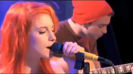 Paramore - Ignorance - Mtv unplugged [hq]