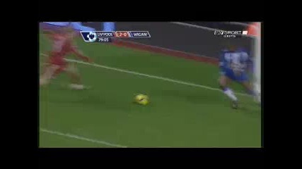 Liverpool - Wigan - Fernando - Torres - 2 - 0