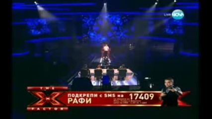 X Factor Bulgaria-рафи-22.11.2011