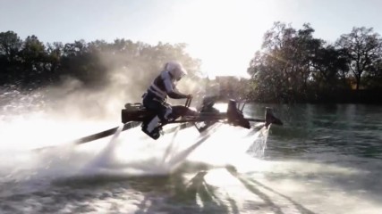 Star Wars в реалния живот - Speeder Bike Jetovator Battle