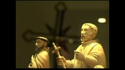 Религиозно изкуство, показано в Рио де Жанейро, отдава почит към папа Франциск