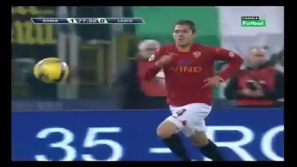 As Roma vs Ss Lazio Italian League 2008-2009