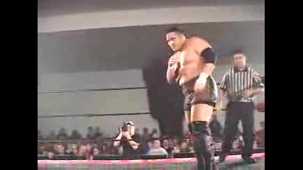 ROH: Samoa Joe Vs Apocalypse