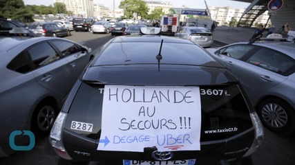 Chaos in Paris Streets: Taxi Drivers Flip Cars in Violent Uber Protest