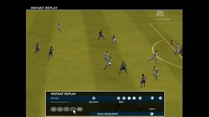 Fifa 10: Real vs Barca - Iniesta goal