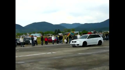 Audi Rs4 vs. Mitsubishi Evo 9