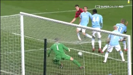 Man United - Man City - 2:0 - гол на Карик