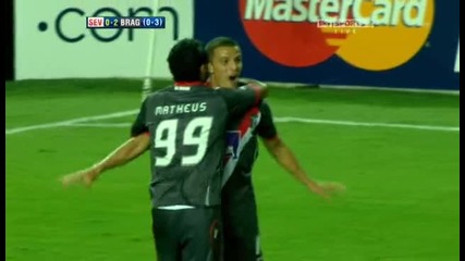 Champions League 2010/11 Play - offs Sevilla vs Braga 