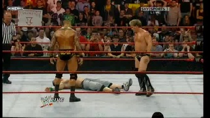 Raw 08/10/09 John Cena vs Chris Jericho
