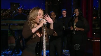 Mariah Carey performs H.a.t.e.u. on David Letterman (11 13 09) 