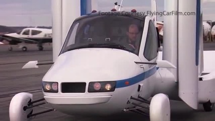 колите на бъдещето - първата летяща кола в света