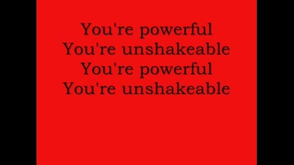Skillet - You're Powerful Lyrics